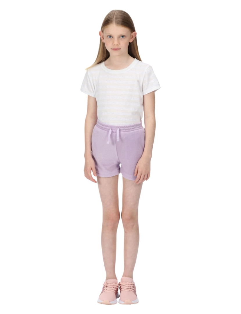 imagem de Regatta Girls Dayana Towelling Casual Shorts6