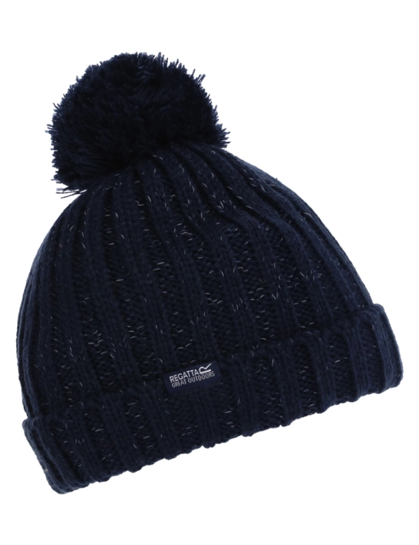 imagem de Regatta Childs/Kids Unisex Luminosity Iii Reflective Bobble Hat - 11-13 Años1