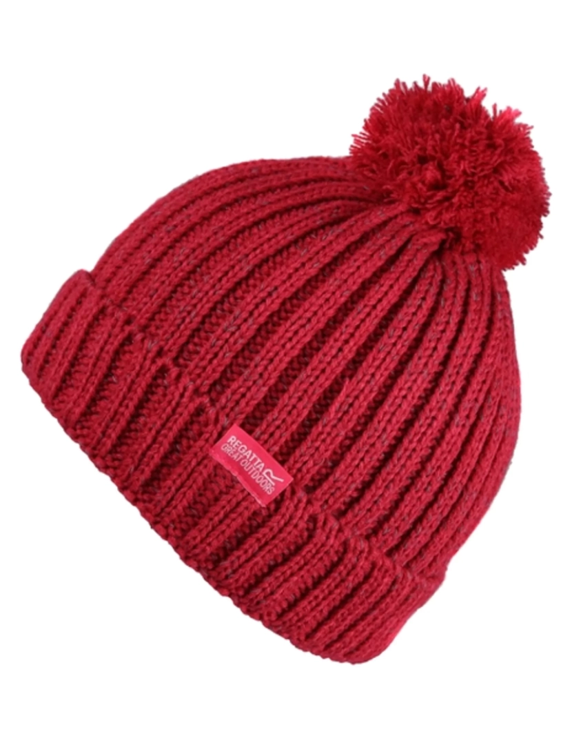 imagem de Regatta Childs/Kids Unisex Luminosity Iii Reflective Bobble Hat - 7-10 Años1