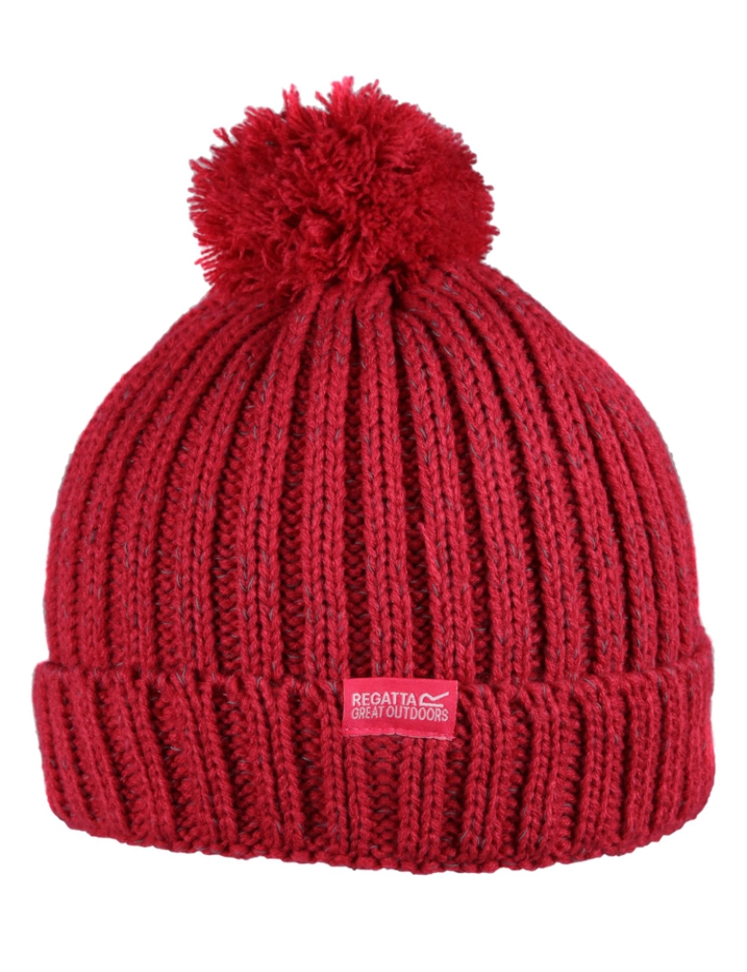 imagem de Regatta Childs/Kids Unisex Luminosity Iii Reflective Bobble Hat - 11-13 Años3