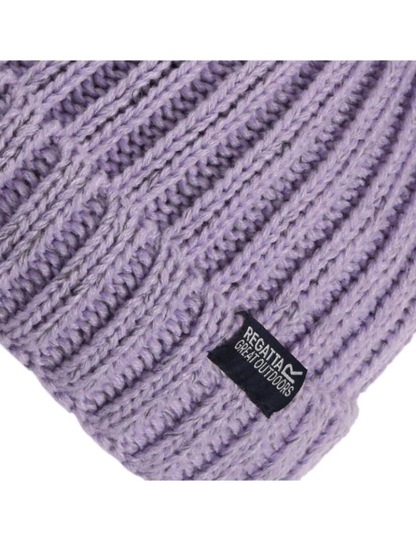 imagem de Regatta Childs/Kids Unisex Luminosity Iii Reflective Bobble Hat - 7-10 Años3