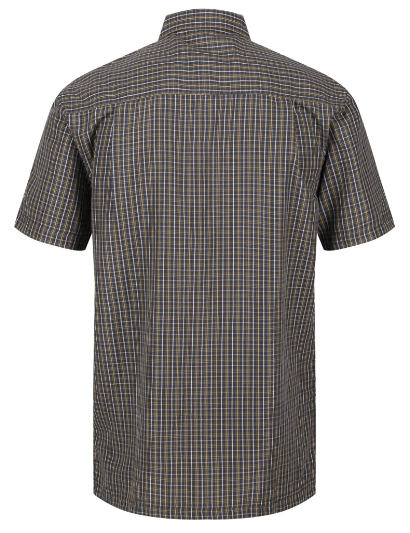 imagem de Regatta Mens Mindano V manga curta Checked camisa2