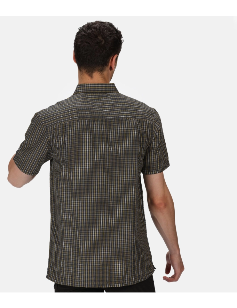 imagem de Regatta Mens Mindano V manga curta Checked camisa5