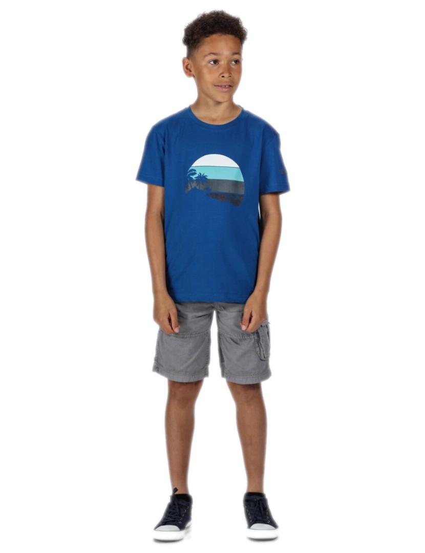 imagem de Regatta Crianças/Kids Bosley Iii impresso T-shirt3