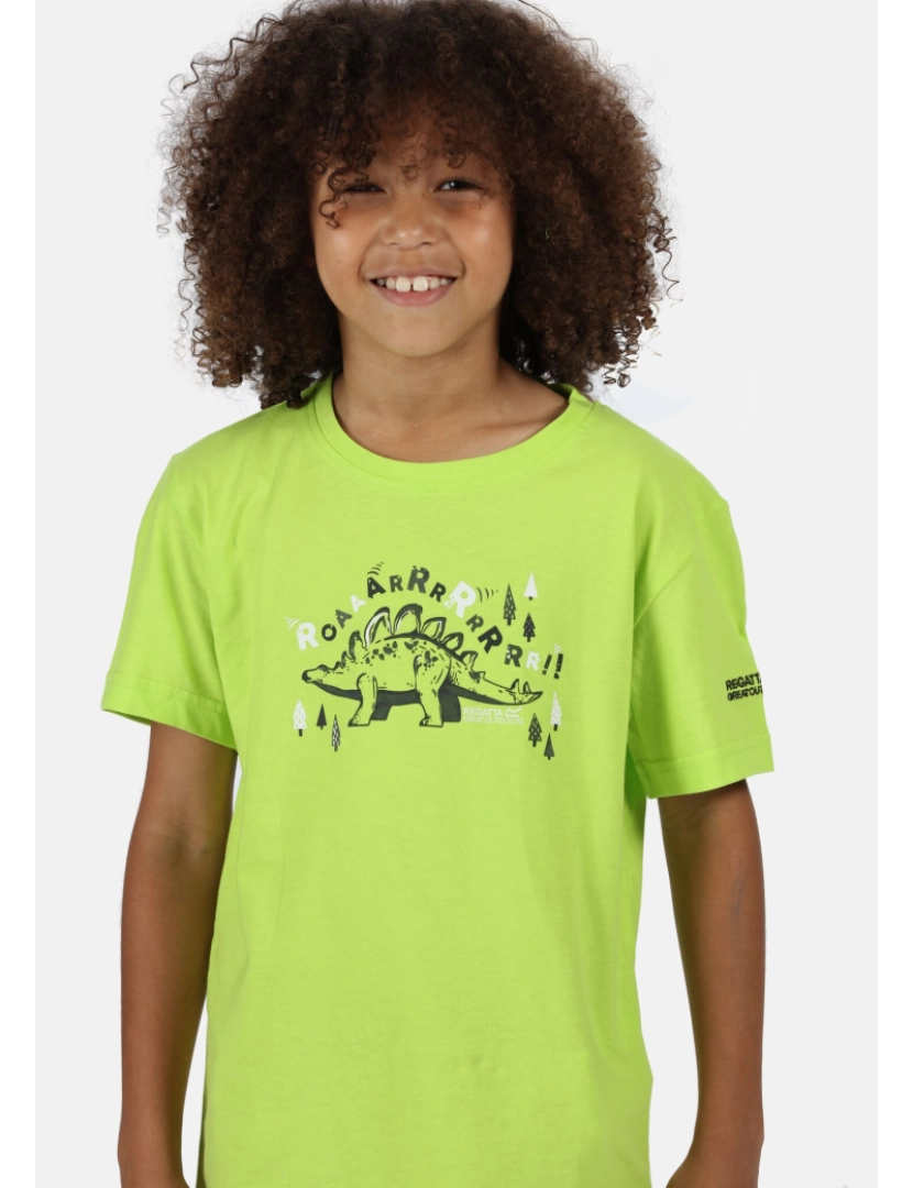 imagem de Regatta Crianças/Kids Bosley Iii impresso T-shirt5