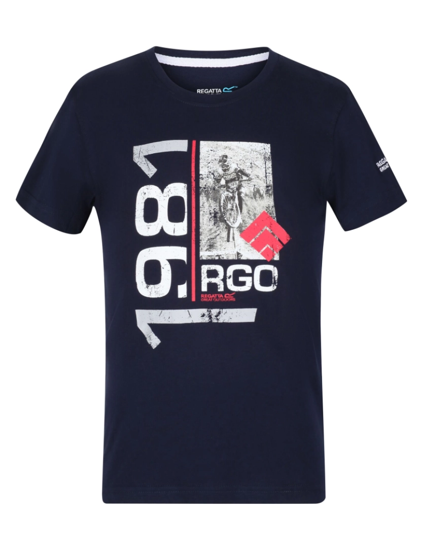 imagem de Regatta Crianças/Kids Bosley Iii impresso T-shirt1