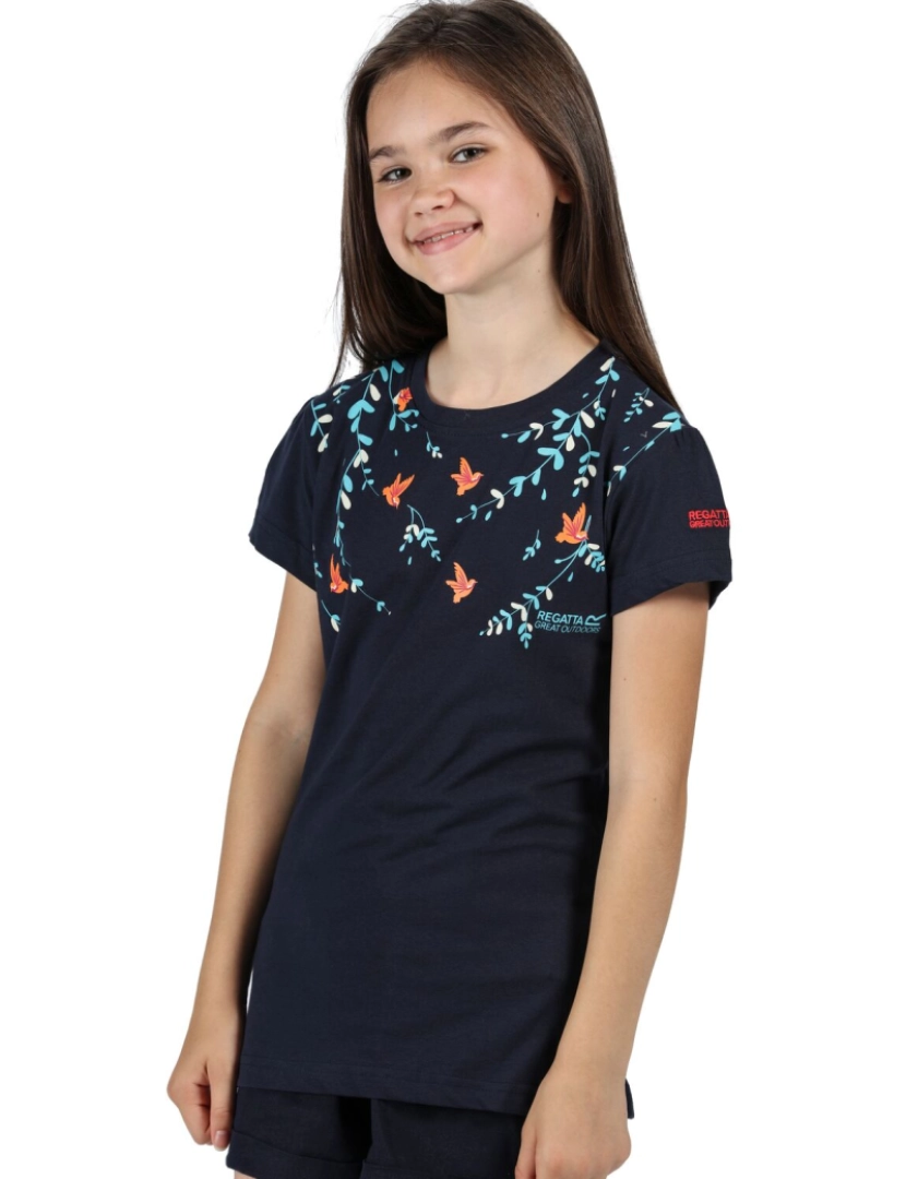 imagem de Regatta Crianças/Kids Bosley Iii impresso T-shirt1