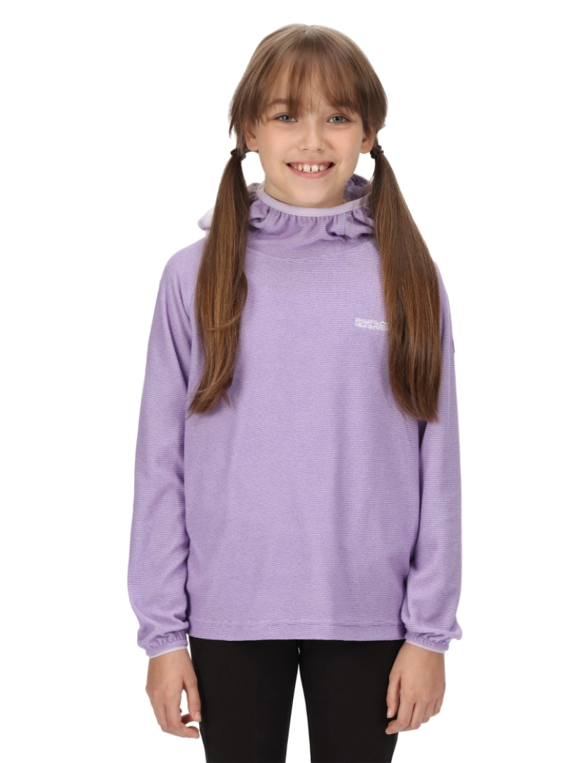 imagem de Regatta Crianças/Kids Loco Micro-Stripe Hoodie5