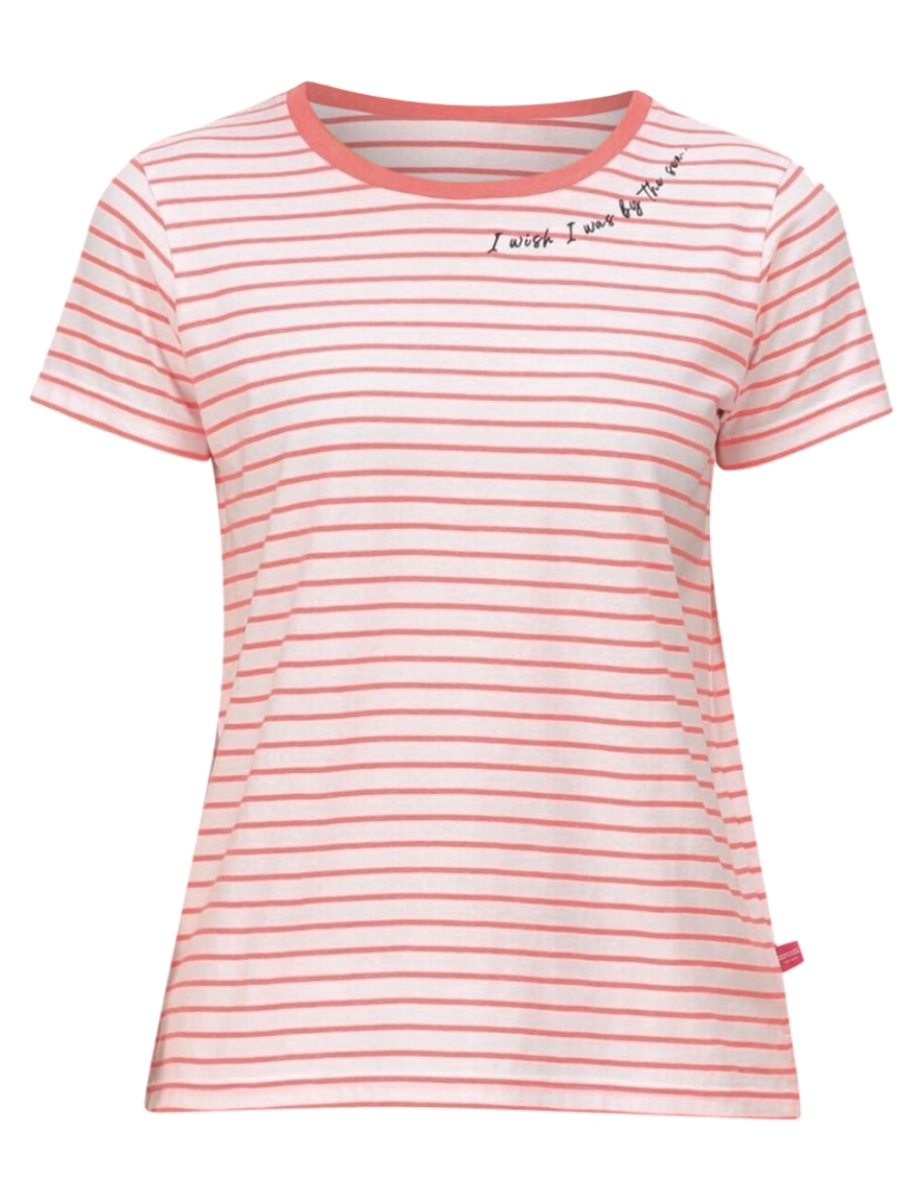 imagem de Regatta Womens/Ladies Odalis Stripe T-Shirt1