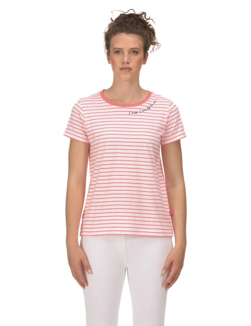 imagem de Regatta Womens/Ladies Odalis Stripe T-Shirt3