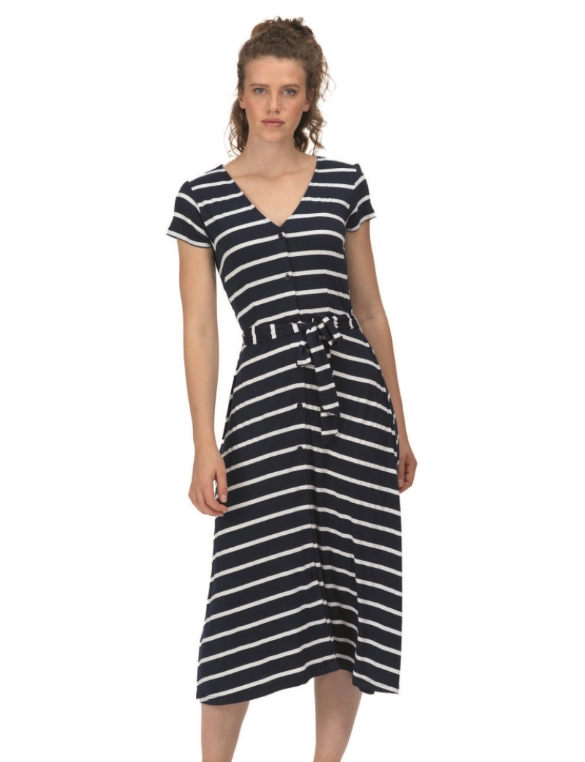 imagem de Regatta Womens/Ladies Maisyn Stripe camisa vestido6