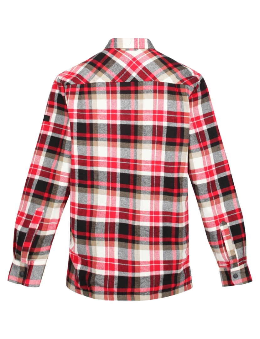 imagem de Regatta Mens Thamos Verificado Camisa Longo-Sleeved2