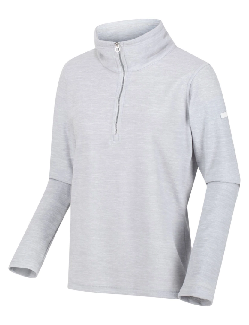 imagem de Regatta Womens/Ladies Fidelia Ii Marl Meio Zip Fleece4