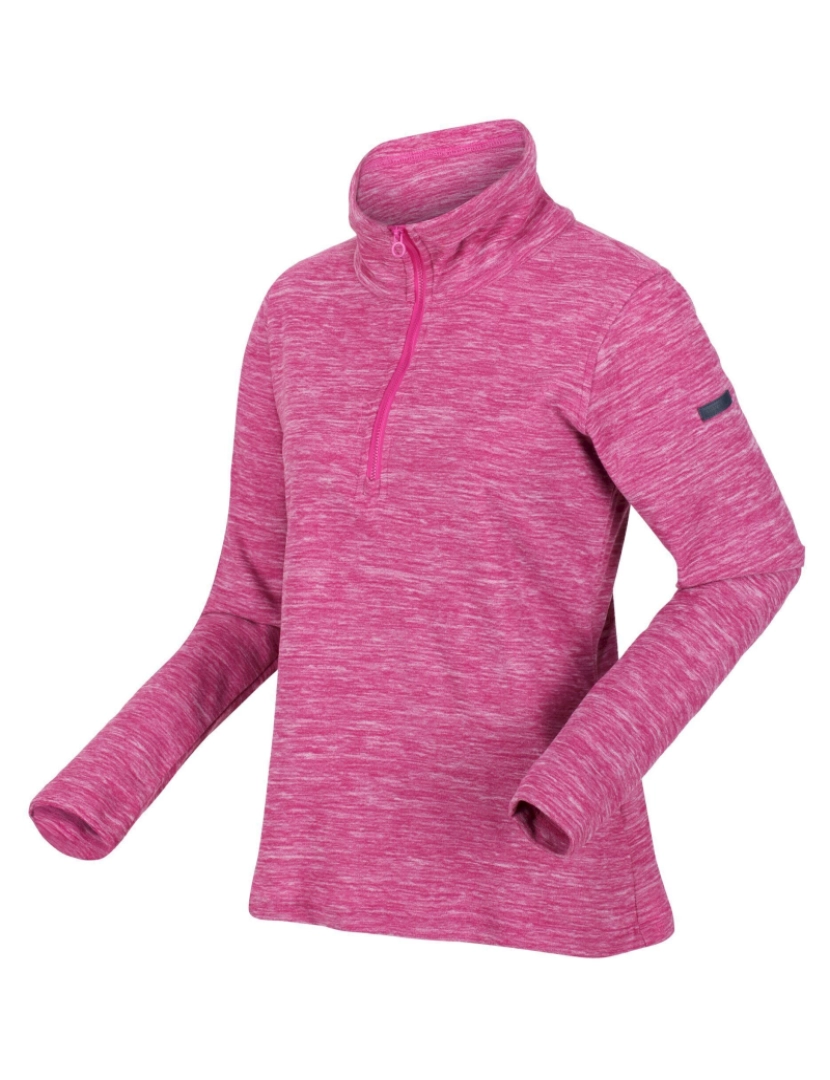 imagem de Regatta Womens/Ladies Fidelia Ii Marl Meio Zip Fleece4