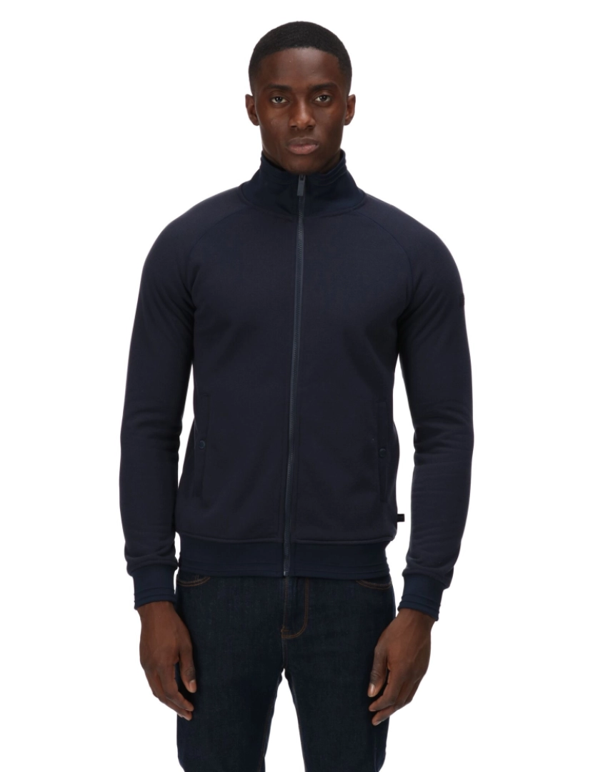 imagem de Regatta Mens Ivano texturizado Full Zip Fleece Jacket5