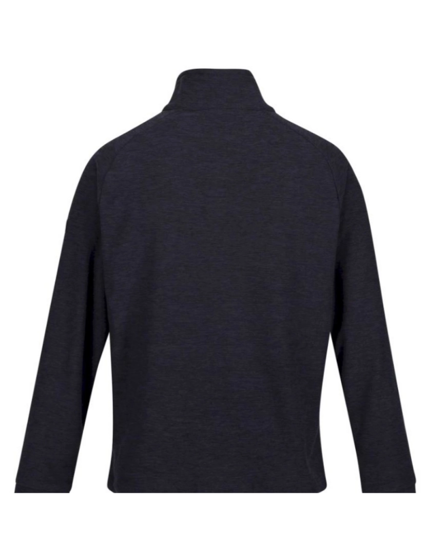 imagem de Regatta Mens Eithan Marl Quarter Zip Fleece Top2