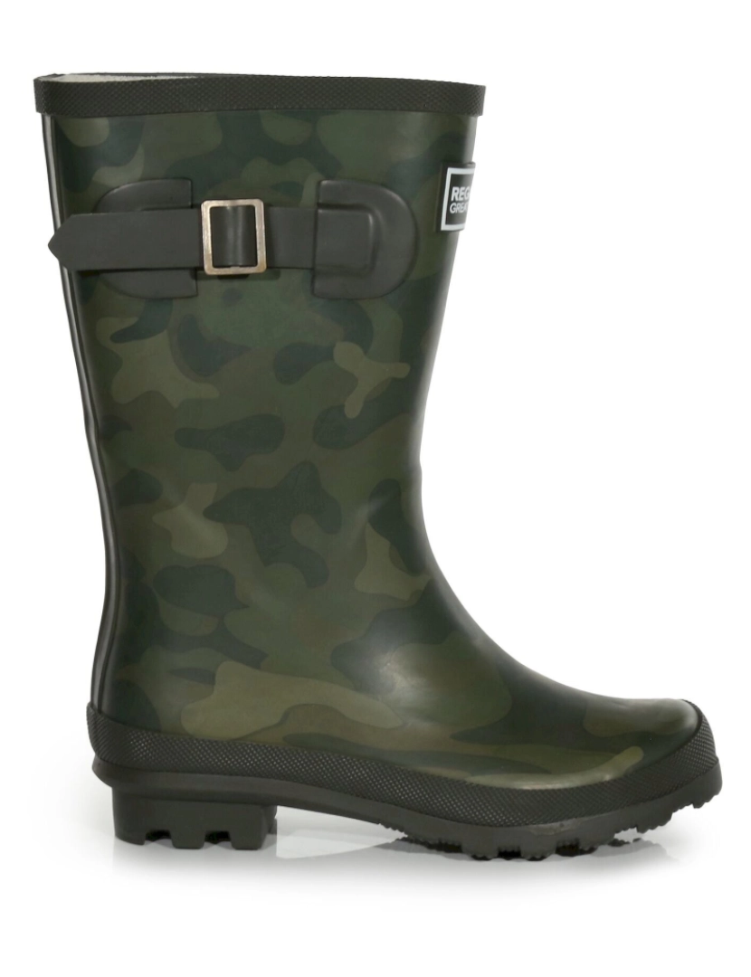 imagem de Regatta Crianças/Kids Fairweather Camo Wellington Botas3