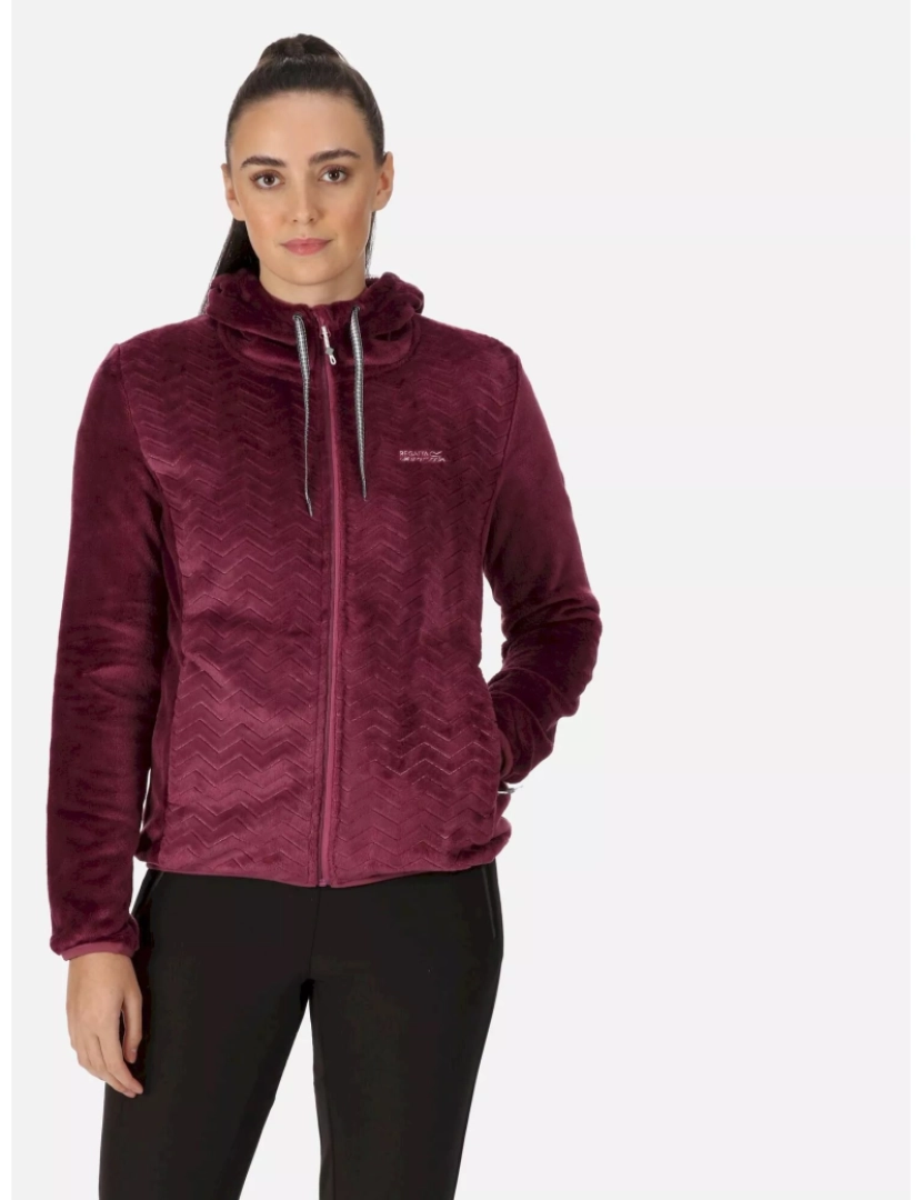 imagem de Regatta Womens/Ladies Julissa Ii Fluffy Full Zip Fleece Jacket6