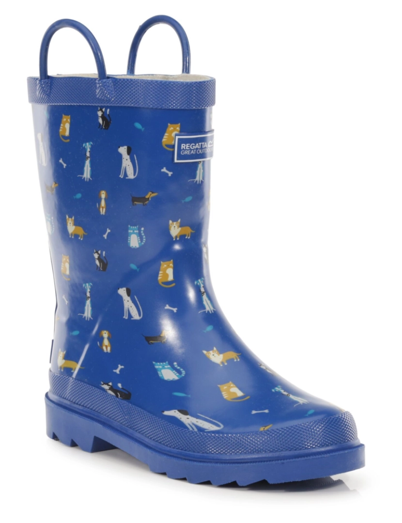 imagem de Regatta Grande ao ar livre Crianças/Kids Minnow Botas de Wellington padronizadas1