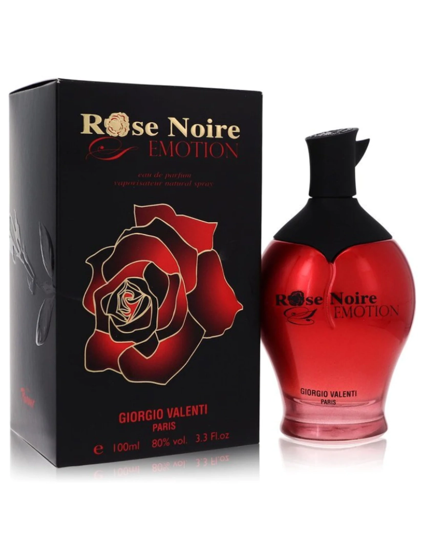 imagem de Rose Noire Emotion Por Giorgio Valenti Eau De Parfum Spray 3.3 Oz (Mulheres)1