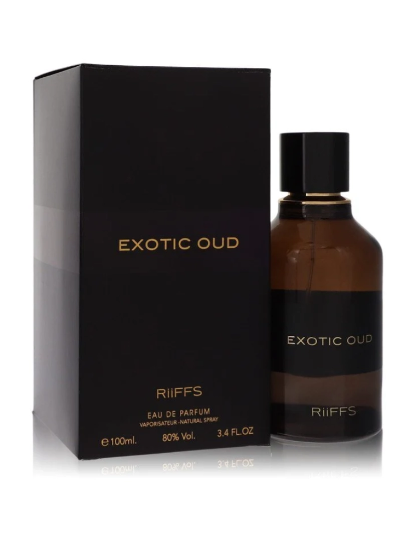 Riiffs - Riiffs Exotic Oud Por Riiffs Eau De Parfum Spray (Unisex) 3.4 Oz (Men)