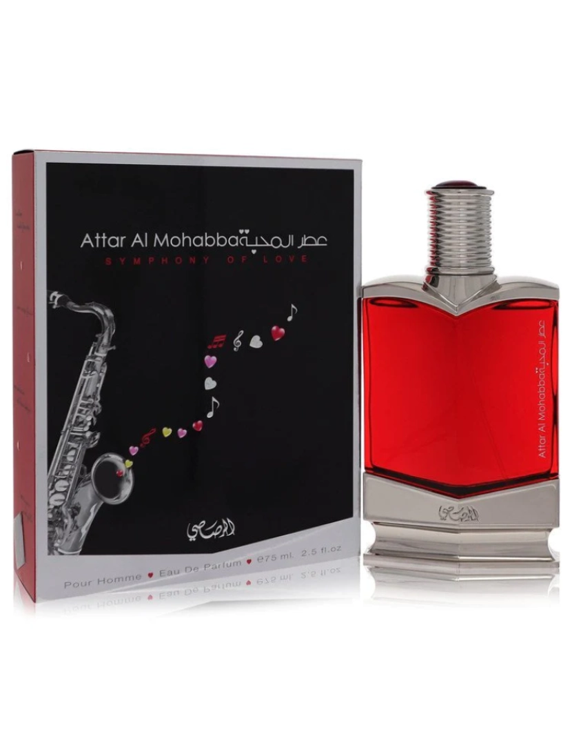 Rasasi - Attar Al Mohabba Por Rasasi Eau De Parfum Spray 2.5 Oz (Men)