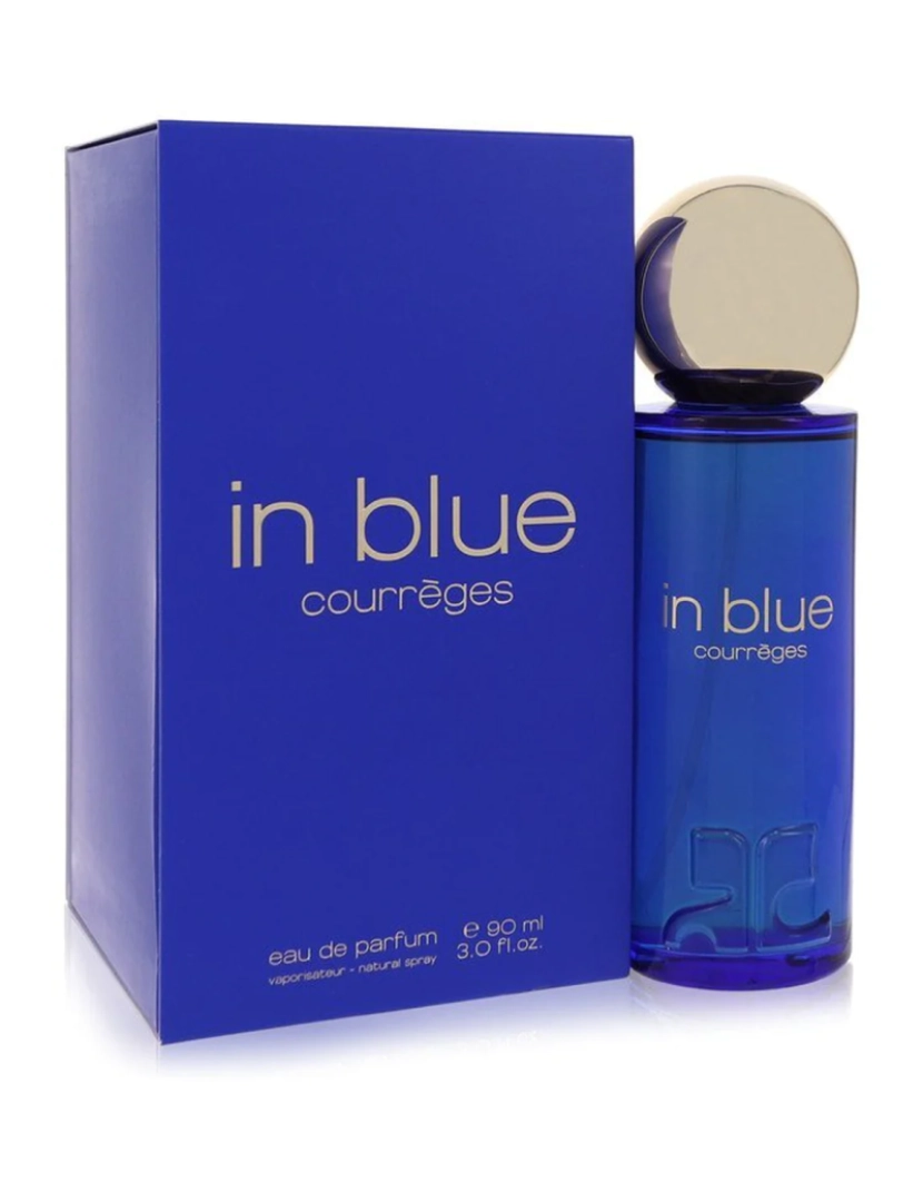 imagem de Courreges Em Azul Por Courreges Eau De Parfum Spray 3 Oz (Mulheres)1