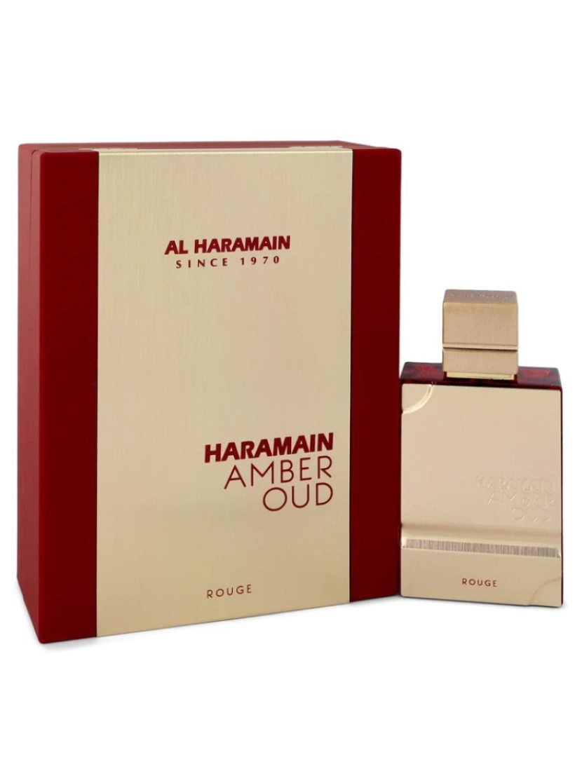 Al Haramain - Al Haramain Amber Oud Rouge Por Al Haramain Eau De Parfum Spray 2 Oz (Men)