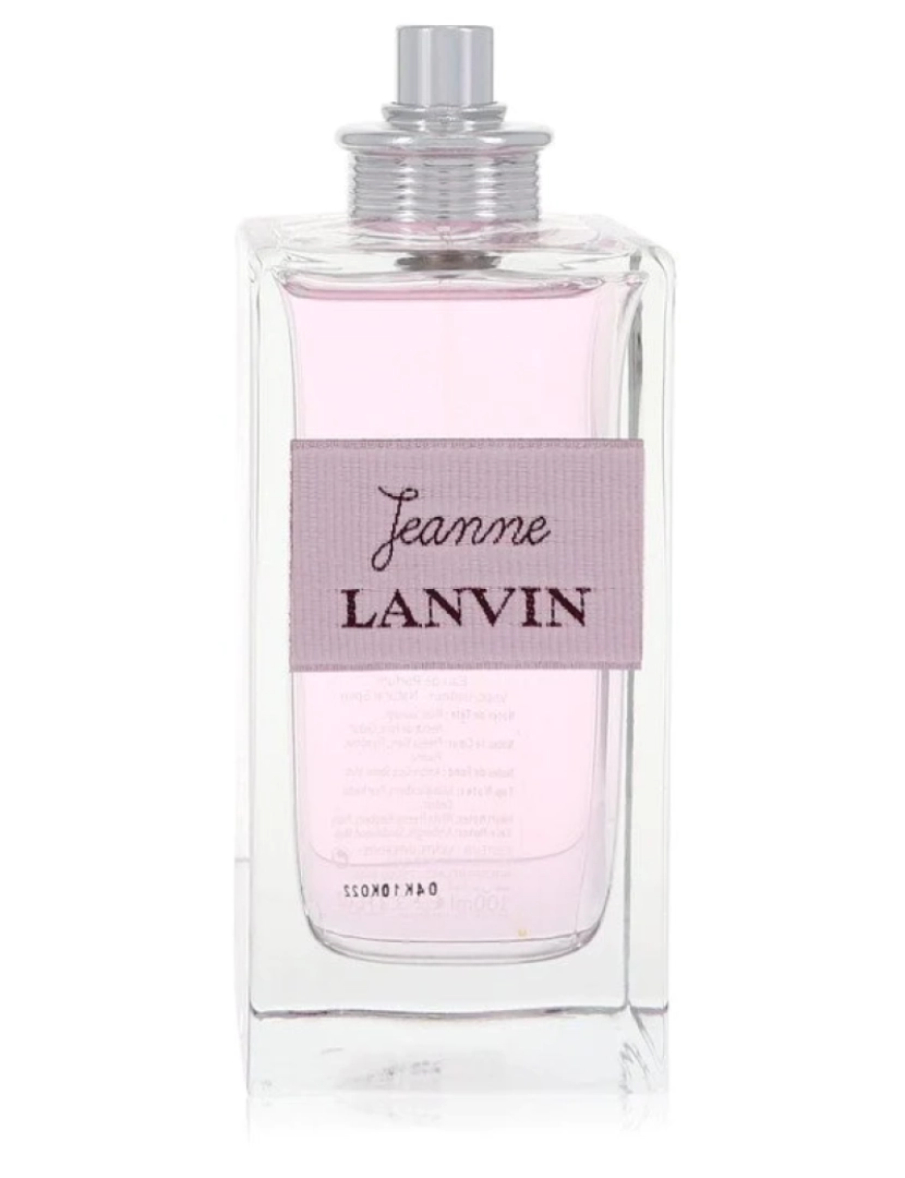 Lanvin - Jeanne Lanvin Por Lanvin Eau De Parfum Spray (Tester) 3.4 Oz (Mulheres)