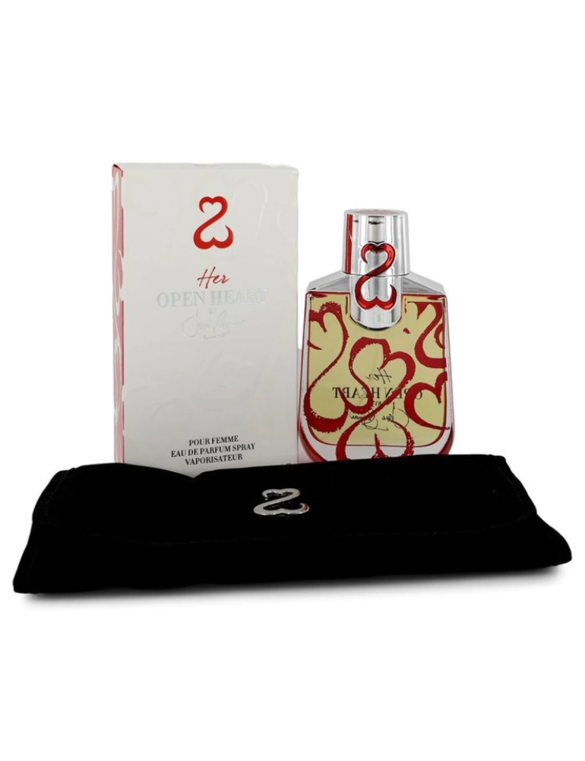 Jane Seymour - Seu coração aberto por Jane Seymour Eau De Parfum spray com rolo de jóias livre 3.4 Oz (Mulheres)