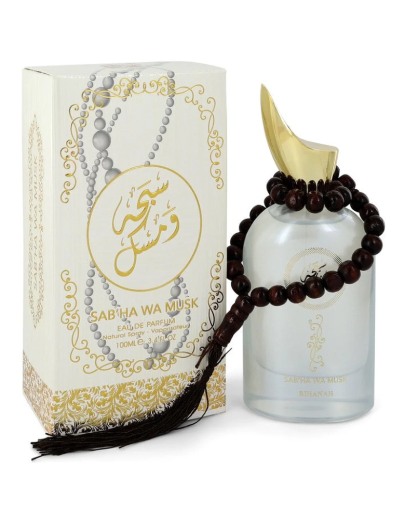 Rihanah - Rihanah Sab'ha Wa Musk Por Rihanah Eau De Parfum Spray (Unisex) 3.4 Oz (Mulheres)