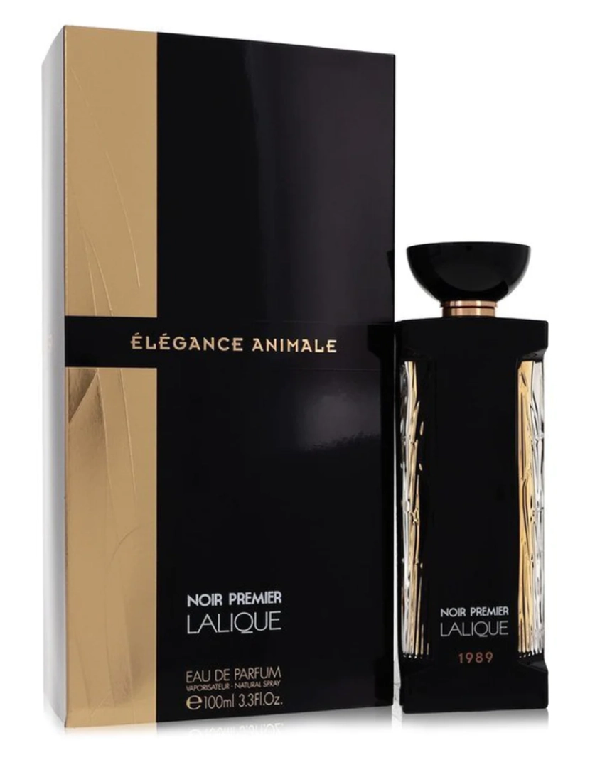 imagem de Elegância Animale Por Lalique Eau De Parfum Spray 3.3 Oz (Mulheres)1
