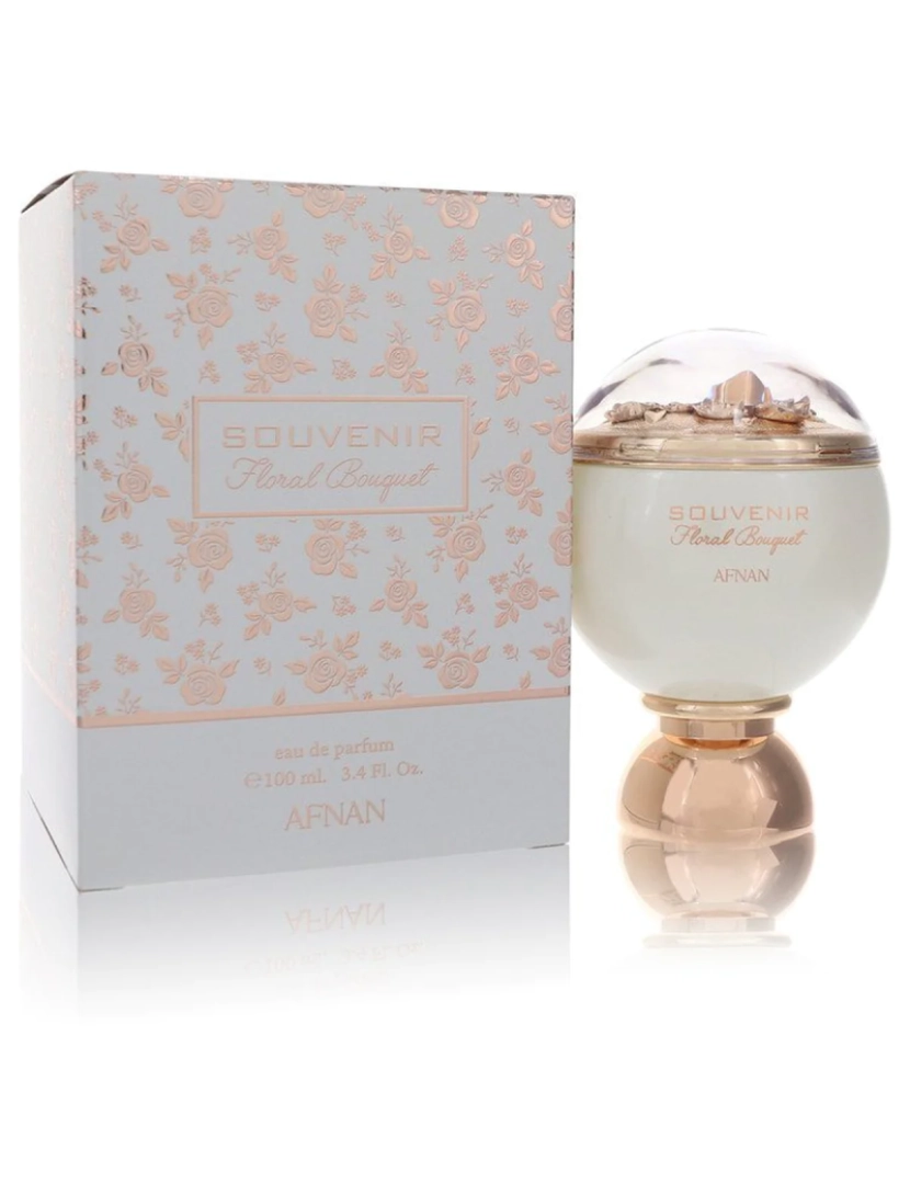 Afnan - Perfume feminino Afnan Edp Souvenir Floral Bouquet