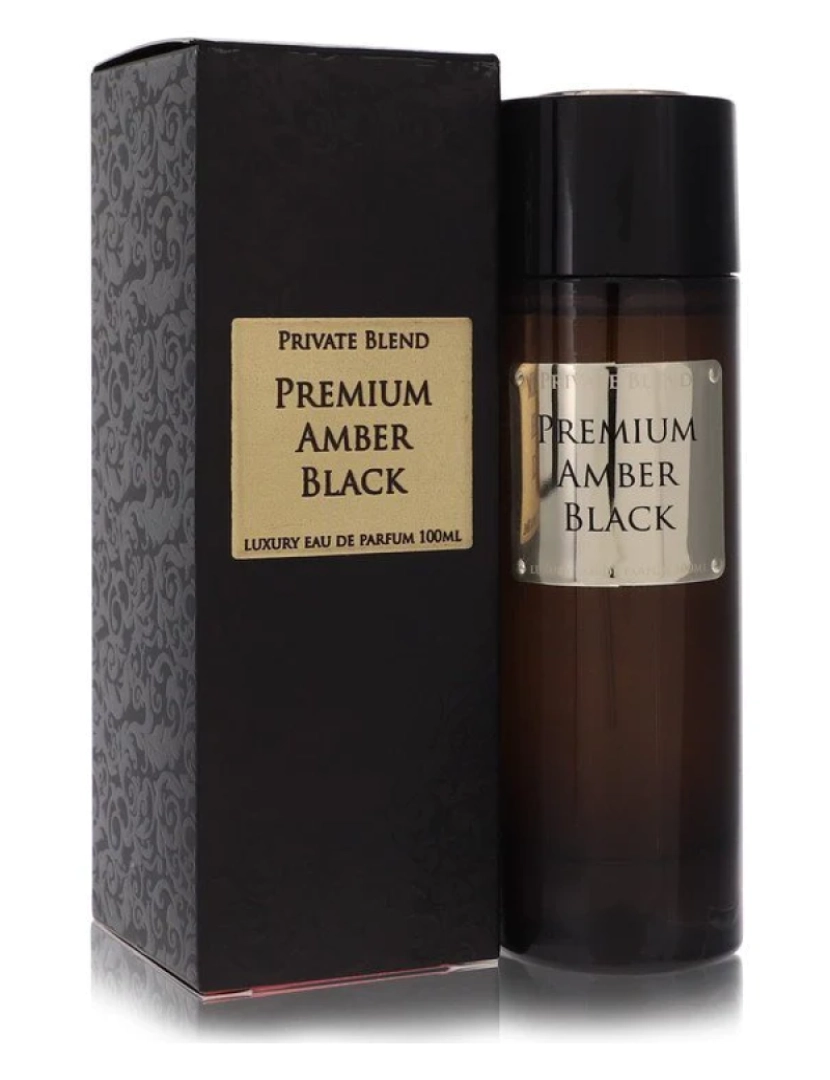 Chkoudra Paris - Private Blend Premium Amber Black Por Chkoudra Paris Eau De Parfum Spray 3.4 Oz (Men)