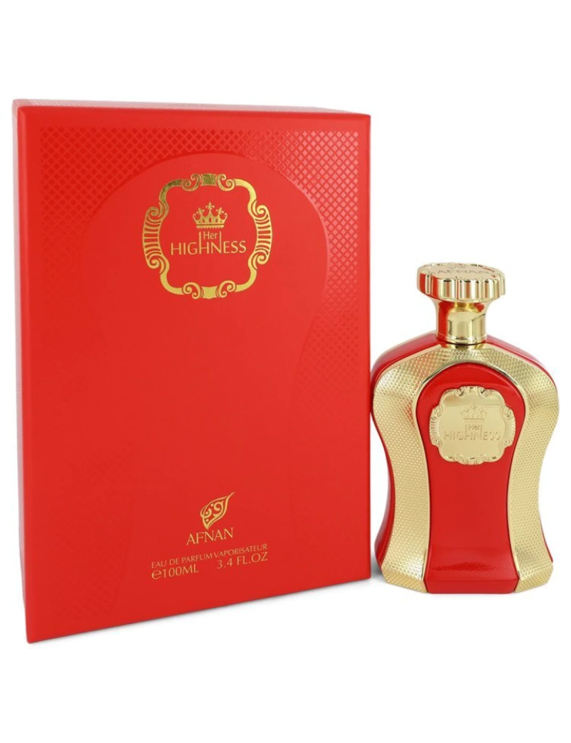 Afnan - Sua Alteza Vermelho por Afnan Eau De Parfum Spray 3.4 Oz (Mulheres)