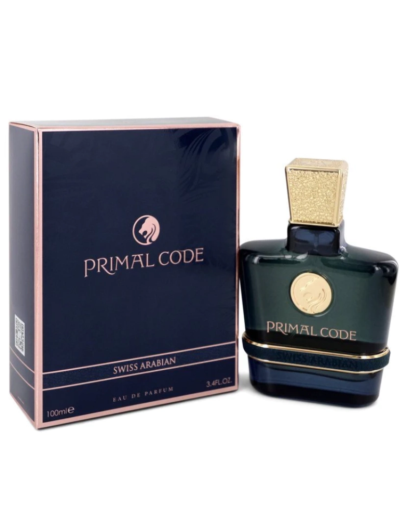 Swiss Arabian - Código Primal Por Swiss Arabian Eau De Parfum Spray 3.4 Oz (Men)