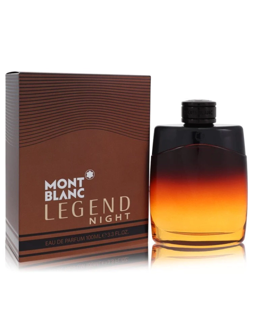 imagem de Montblanc Legend Night Por Mont Blanc Eau De Parfum Spray 3.3 Oz (Men)1