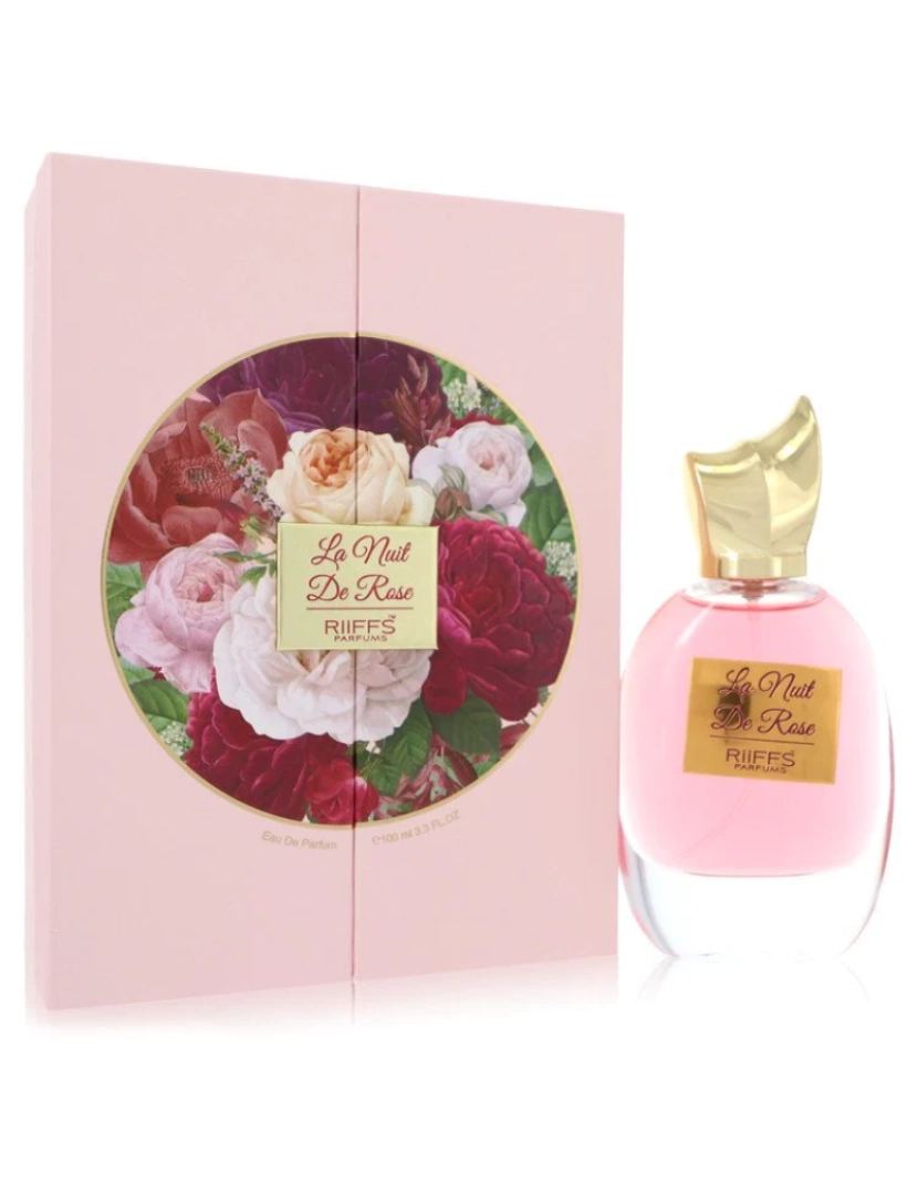 imagem de Riiffs La Nuit De Rose Por Riiffs Eau De Parfum Spray 3.3 Oz (Mulheres)1