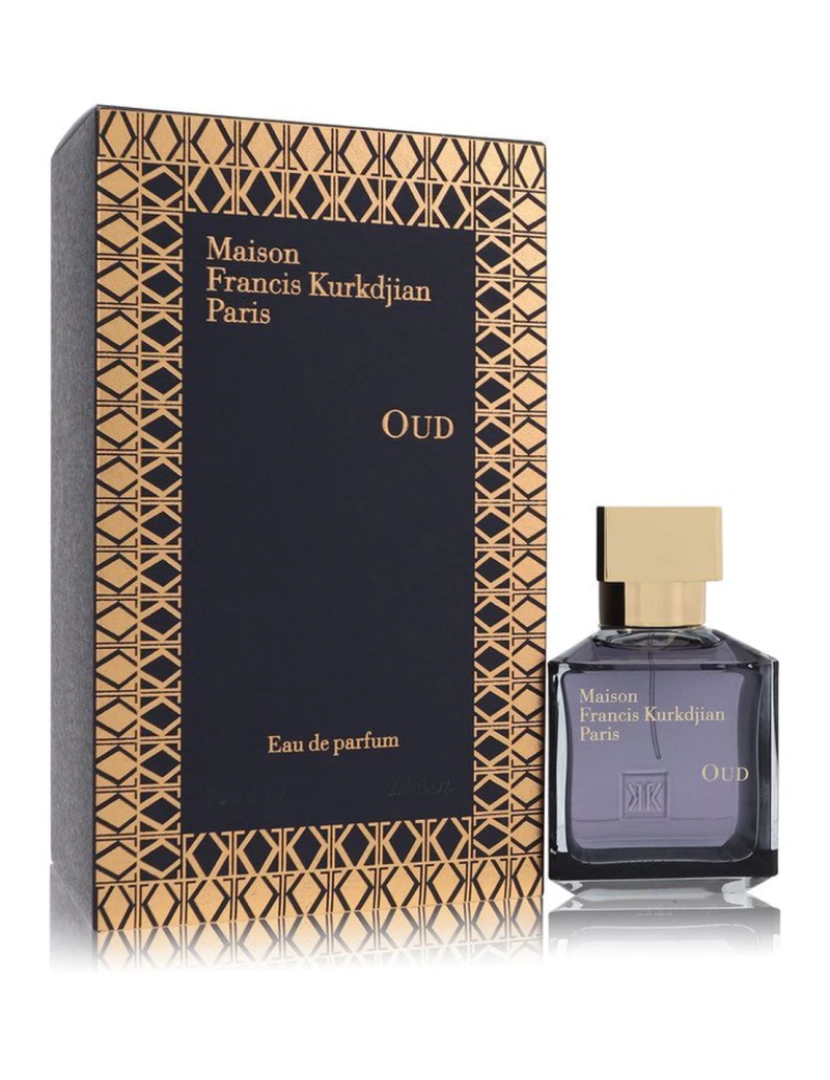 imagem de Maison Francis Kurkdjian Oud Por Maison Francis Kurkdjian Eau De Parfum Spray (Unisex) 2.4 Oz (Mulheres)1