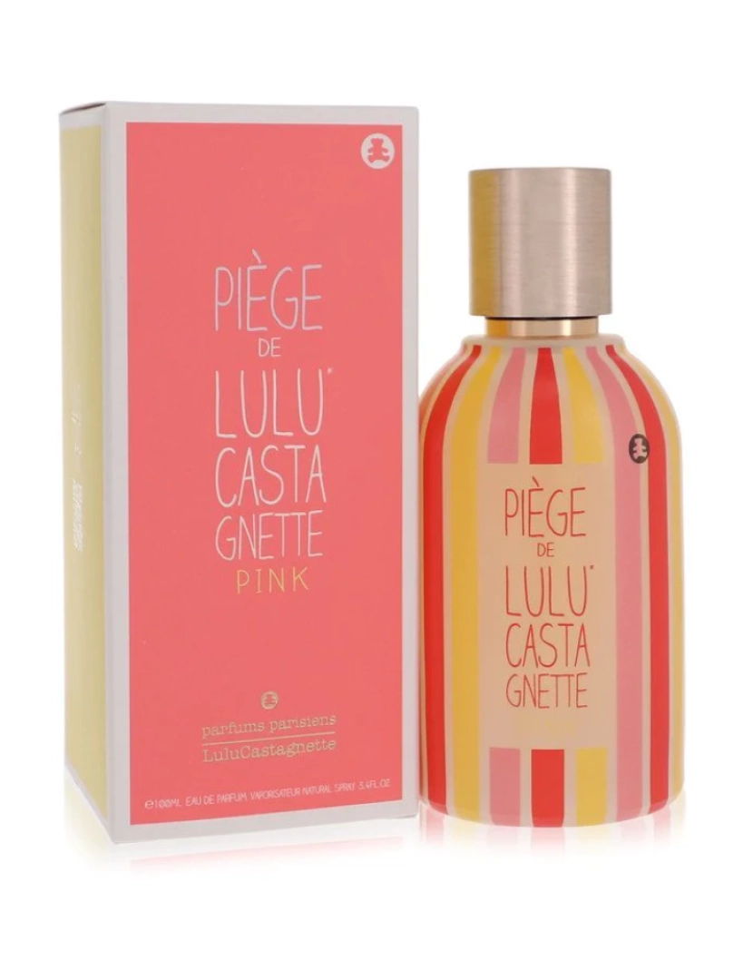 Lulu Castagnette - Piege De Lulu Castagnette Rosa por Lulu Castagnette Eau De Parfum Spray 3.4 Oz (Mulheres)