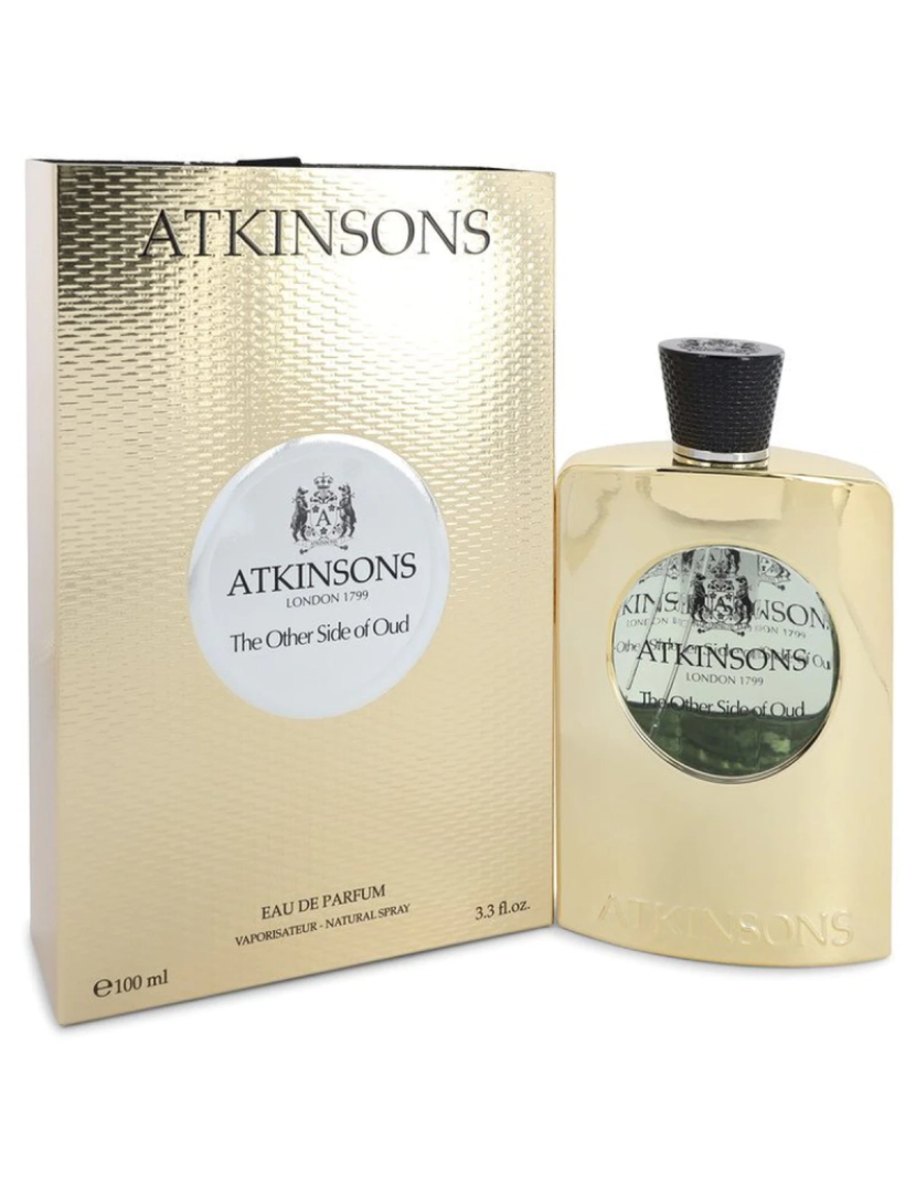 imagem de O outro lado de Oud por Atkinsons Eau De Parfum Spray (Unisex) 3.3 Oz (Mulheres)1