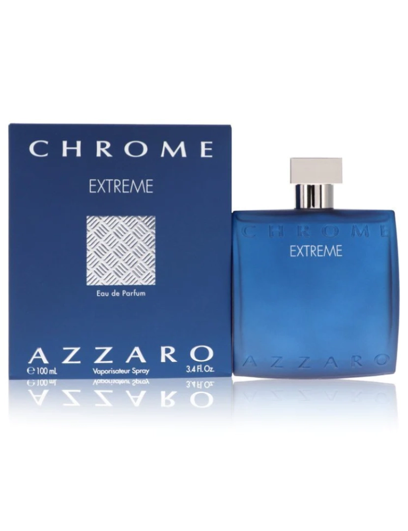 Azzaro - Chrome Extreme Por Azzaro Eau De Parfum Spray 3.4 Oz (Men)