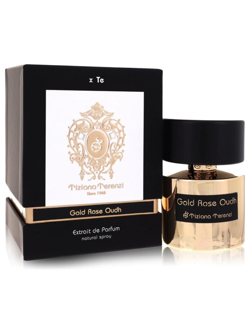 Tiziana Terenzi - Gold Rose Oudh Por Tiziana Terenzi Eau De Parfum Spray (Unisex) 3.38 Oz (Mulheres)