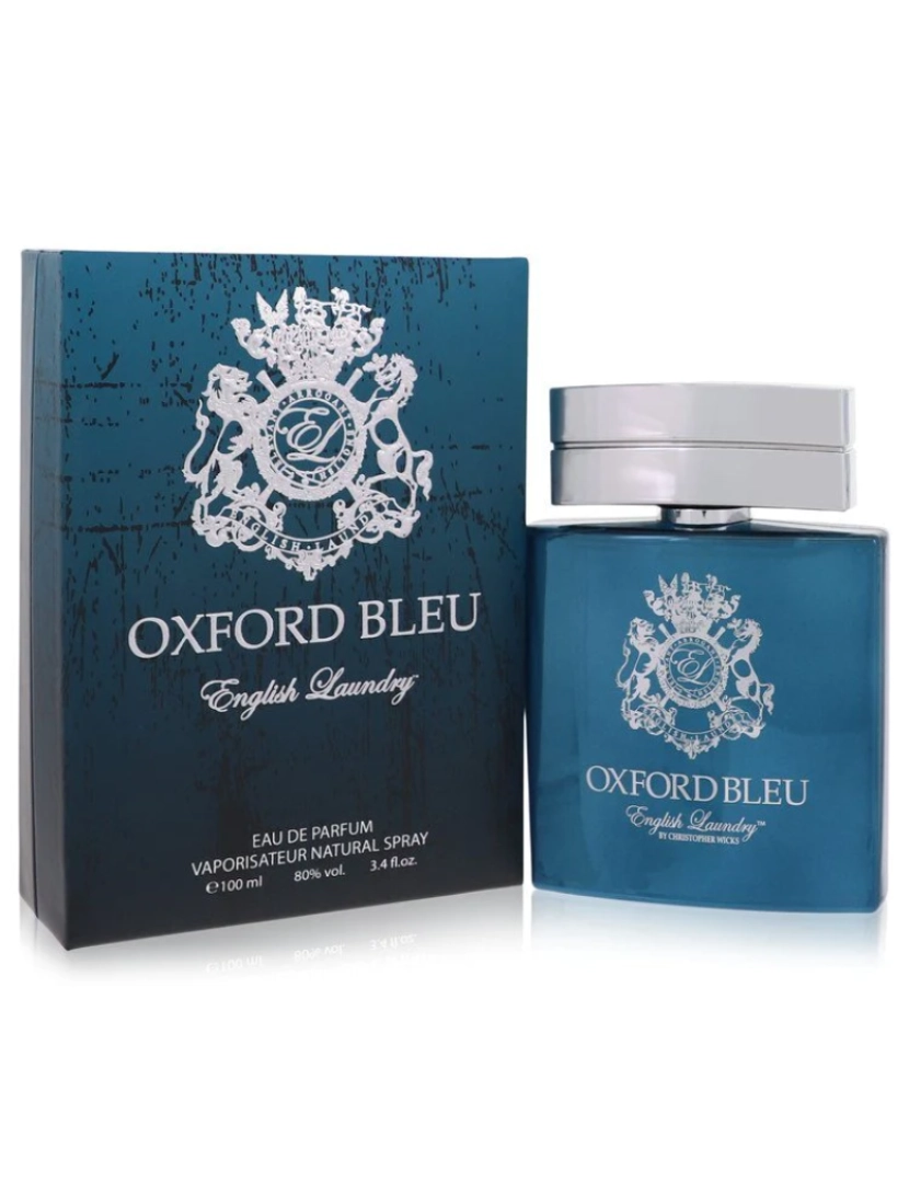 English Laundry - Oxford Bleu Por Inglês Lavandaria Eau De Parfum Spray 3.4 Oz (Men)