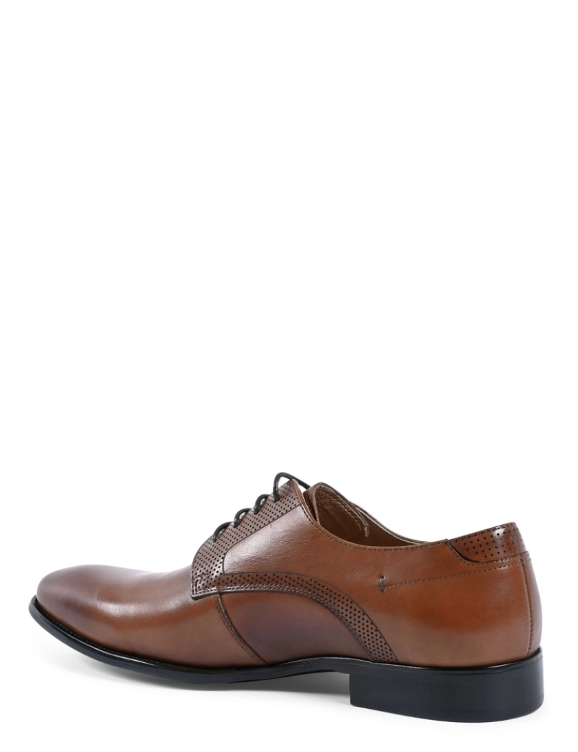 imagem de 19V69 Itália Mens Classic Shoes Brown Yo X9005-1 Tabaco3