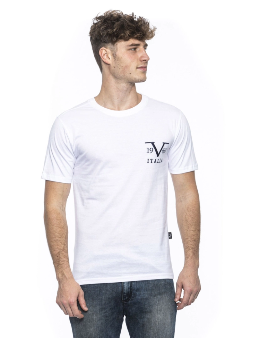 imagem de 19V69 Itália Homens T-shirt Branco Troy Branco1