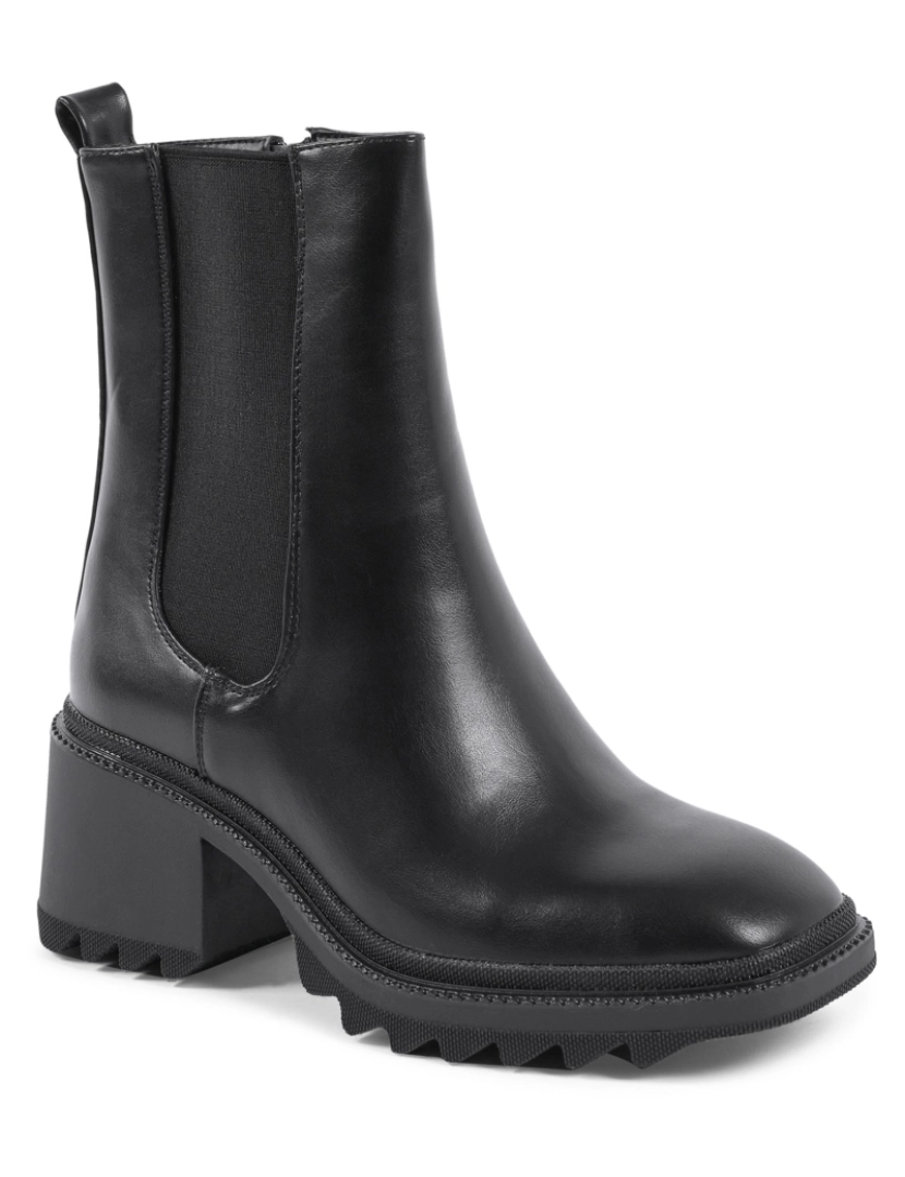 imagem de 19V69 Itália Womens Ankle Boot Preto 181-87 Nero2