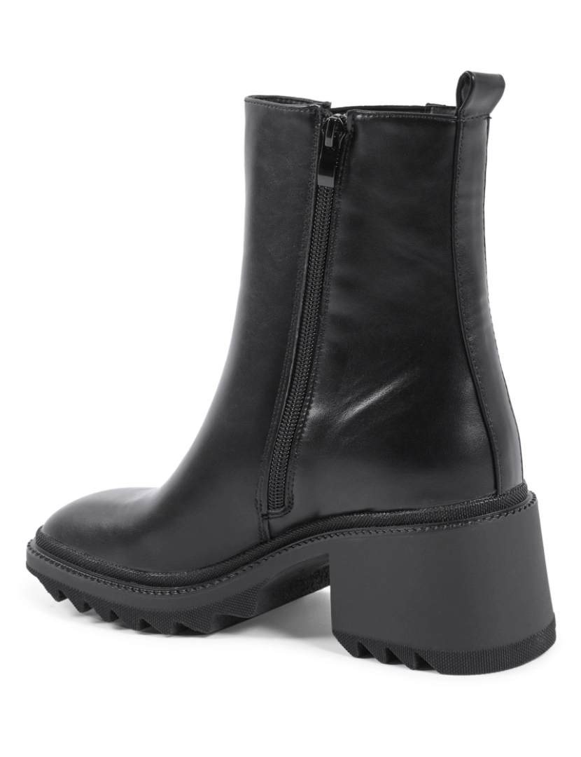 imagem de 19V69 Itália Womens Ankle Boot Preto 181-87 Nero3