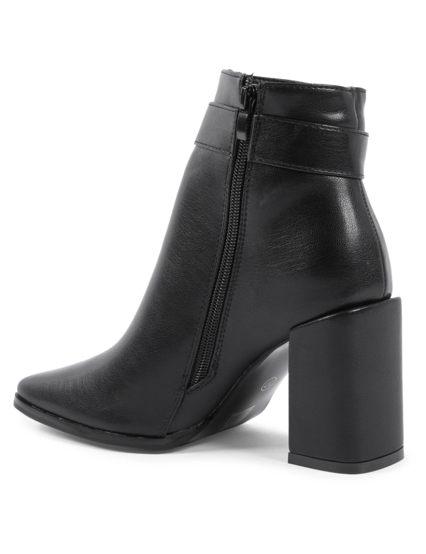 imagem de 19V69 Itália Womens Ankle Boot Preto X726 Nero3