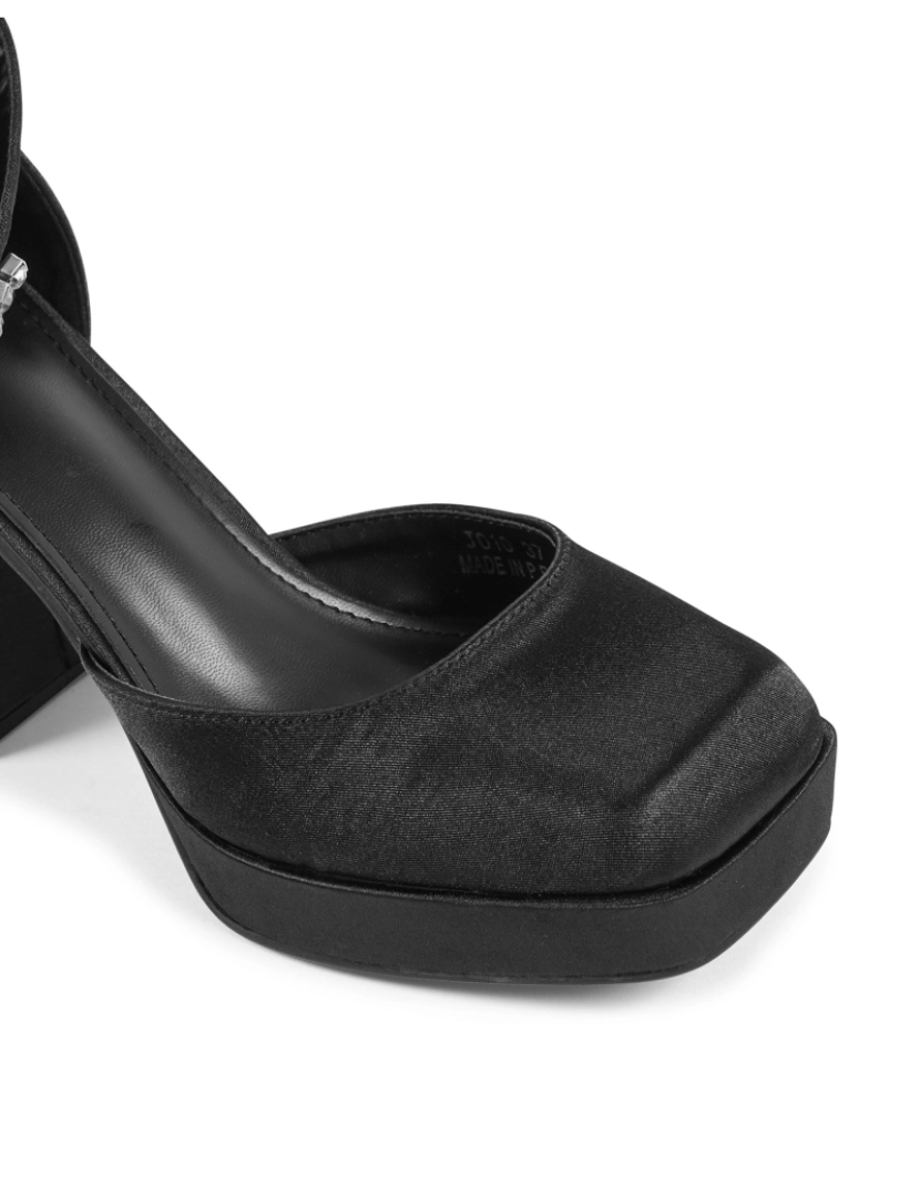 imagem de 19V69 Italia Womens Ankle Strap Bomba Preto J010 Nero4